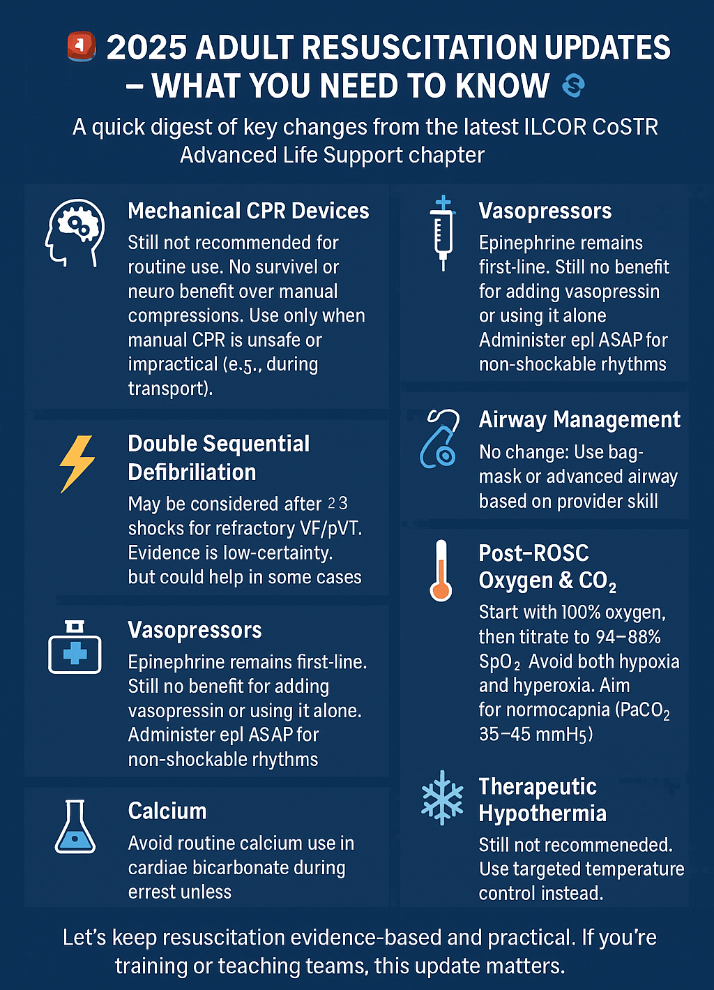 2025 Adult Resuscitation Updates – What You Need to Know